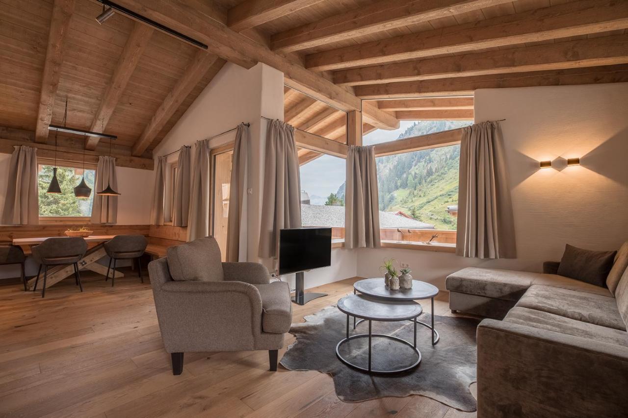 Das Chaletdorf - Pitztal Sankt Leonhard im Pitztal Ngoại thất bức ảnh