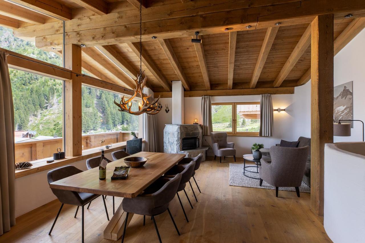 Das Chaletdorf - Pitztal Sankt Leonhard im Pitztal Ngoại thất bức ảnh