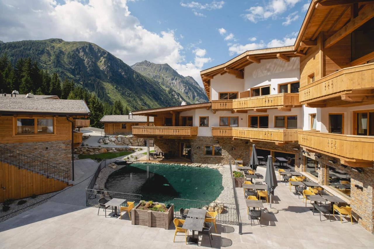 Das Chaletdorf - Pitztal Sankt Leonhard im Pitztal Ngoại thất bức ảnh