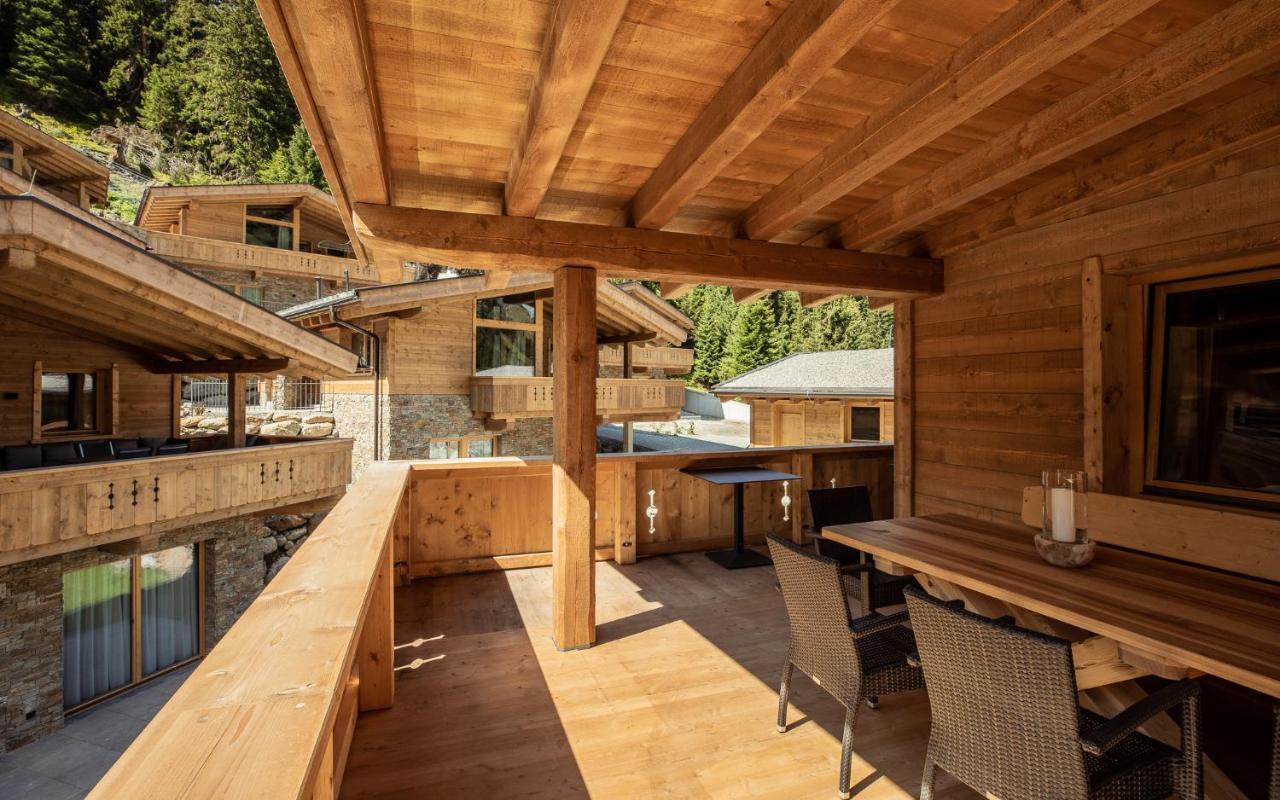 Das Chaletdorf - Pitztal Sankt Leonhard im Pitztal Ngoại thất bức ảnh