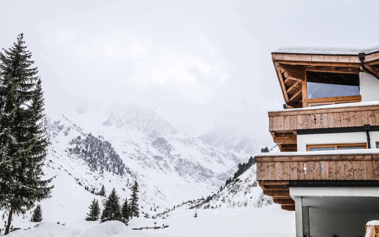 Das Chaletdorf - Pitztal Sankt Leonhard im Pitztal Ngoại thất bức ảnh