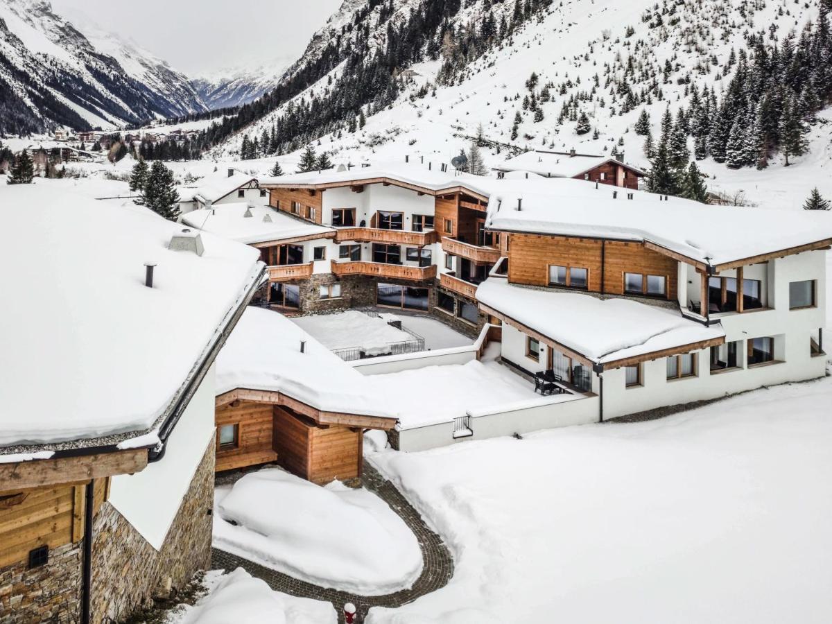 Das Chaletdorf - Pitztal Sankt Leonhard im Pitztal Ngoại thất bức ảnh