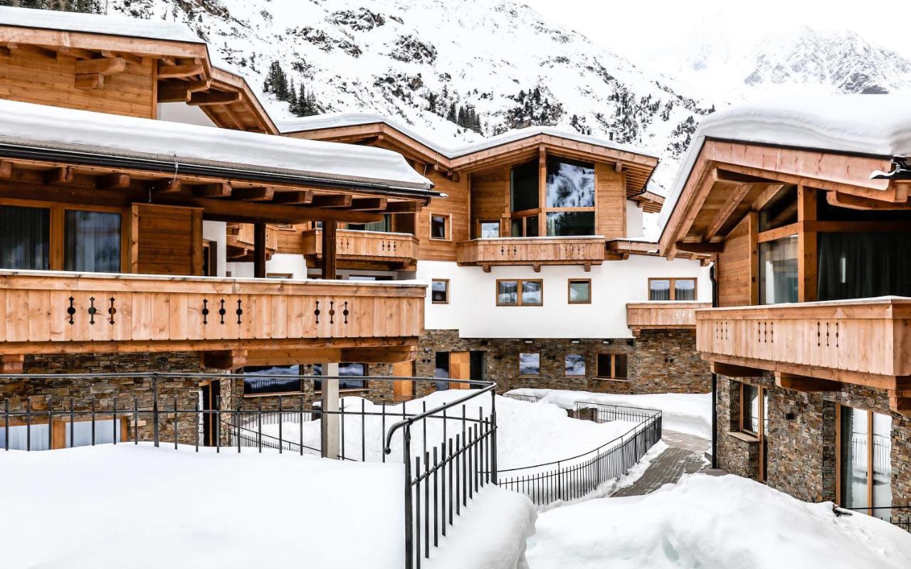Das Chaletdorf - Pitztal Sankt Leonhard im Pitztal Ngoại thất bức ảnh